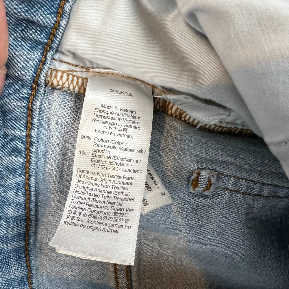 Madewell High Rise Slim Boyjean Womens 26 Jeans Light Wash Denim Everyday - Picture 6 of 13